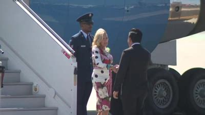 First Lady Jill Biden visits San Diego for fundraiser; Mayor Gloria welcomes